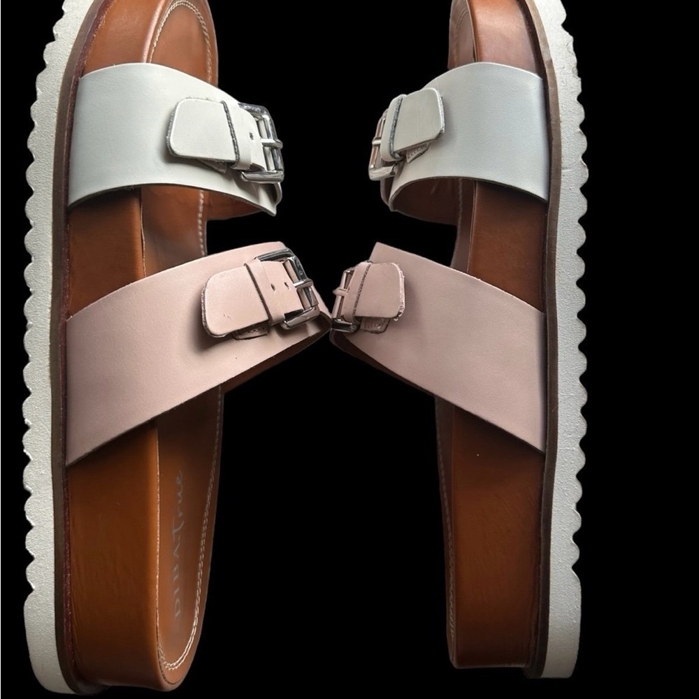 Diba True Carol Bee genuine leather upper buckled sandle MSRP $110 (9.5 M) - Picture 3 of 11